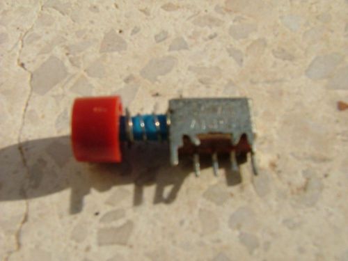 Micro ALPS JAPAN  3 Pin ON-OFF RED PUSH BUTTOM Switch
