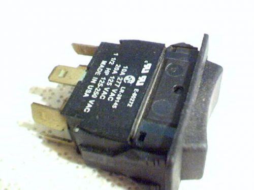 ETA LR-39145 2Pole 3 position rocker switch center  off fit .82 x 1.42&#034; hole