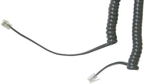 Nortel norstar 25&#039; ft phone handset cord t7100 t7316e m3901 charcoal gray new for sale