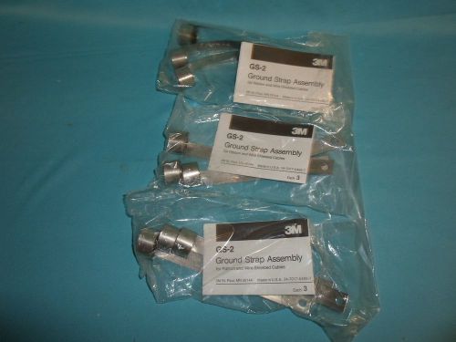 3M Ground Strap Assembly Kit GS-2 NOS 80-6101-2606-4