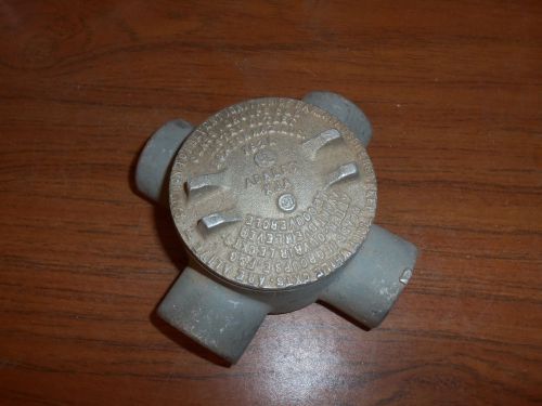 Adalet xjax explosion proof junction box 1&#034; inch for sale