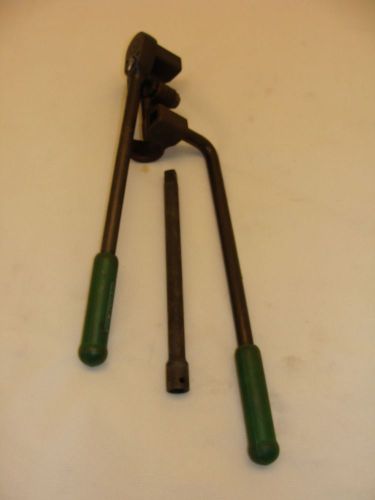 GREENLEE 796 RATCHET CABLE BENDER, USED, NO CASE