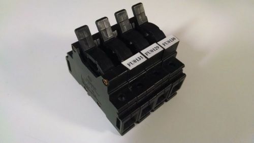 Lot 4 phoenix contact uk10.3-hesi fuse holder 1p 600v-ac 30a amp 3 5a, 1 7a fuse for sale
