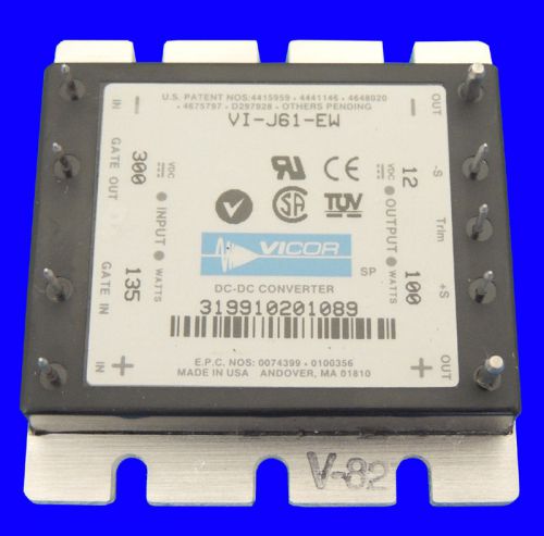 New vicore 100w 12v dc-dc converter power supply half brick vi-j61-ew / qty for sale