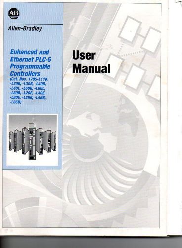 ALLEN BRADLEY User Manual Enhanced-Ethernet PLC-5 Programmable Controllers