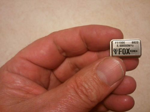 20 PCS FOX F1100E 8.000000MHZ 8822