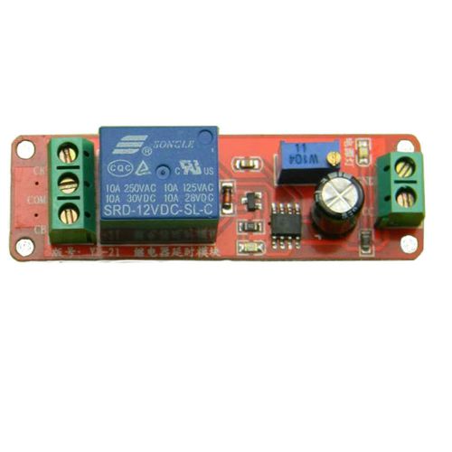 NE555 Oscillator 12V Delay Timer Monostable Switch Relay Module