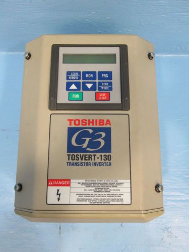 Toshiba G3 Tosvert-130 VT130G3U4055 5 HP 460 VAC Transistor Inverter AC VS Drive
