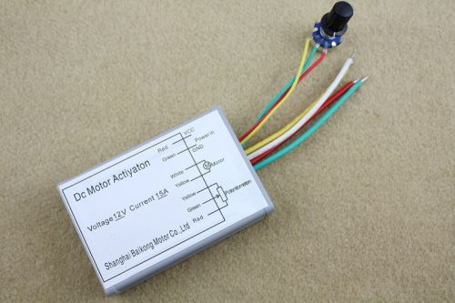 12V 15A DC Motor Speed Control PWM HHO RC Controller