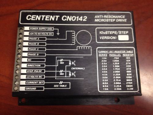 Centent CNO142 Stepper Motor Drive - High Resolution Microstep Driver CN0142