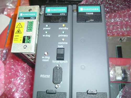 EUROTHERM T921 CPU, T103 UNIT CONTROL, T170 POWER SUPPLY, BASE NEW NOT BOXED