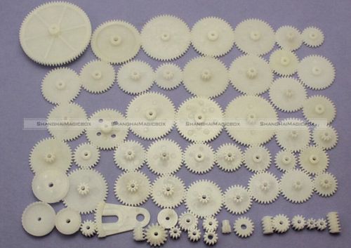 Gears 62 styles plastic gears all the module 0.5 robot part for diy for sale
