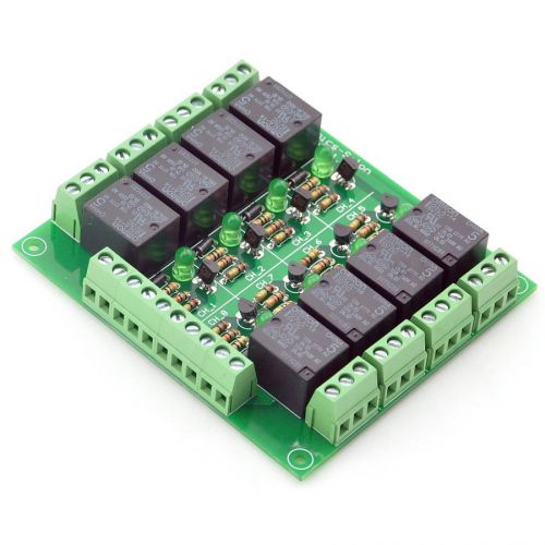 8 SPDT Power Relay Module, OMRON Relay, 5V Coil, 10A 277VAC / 30VDC.