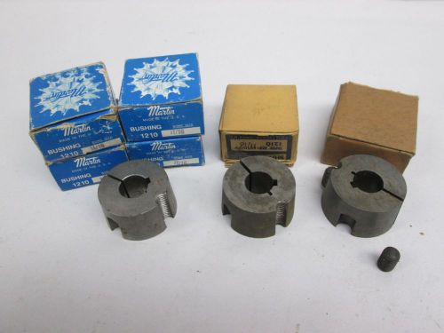 LOT 6 NEW MARTIN ASSORTED 1210 11/16 BUSHING 11/16IN BORE D303296