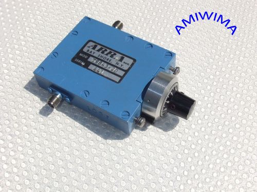 Microwave continuously variable coaxial attenuator sma ku-band arra 20 db  x for sale