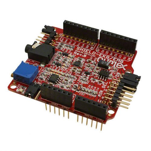 Arduino shield ekg emg board, electrocardiography electromyography, new! for sale