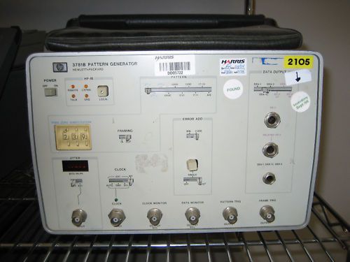 HP 3781b Pattern Generator