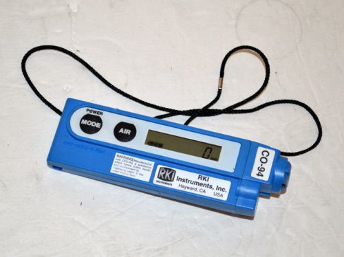 RKI 94 Series CO-94 Portable Gas Detection Carbon Monoxide Level 0-500 ppm