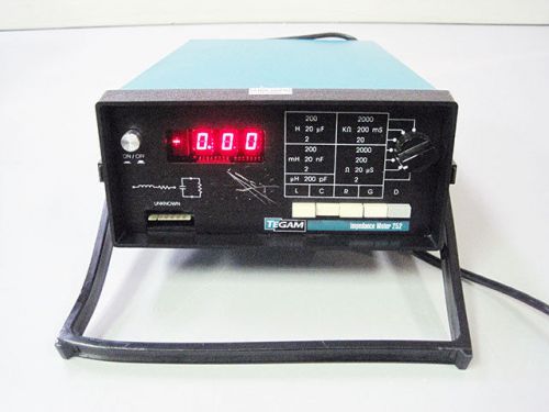Tegam 252 general purpose portable  impedance lcr meter for sale