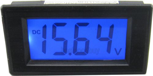 3.5-19.99V 2 wire LCD digital DC voltmeter car volt panel meter voltage monitor