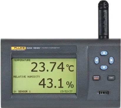 Fluke calibration 1622a-h-156 hi-acc dewk thermo-hygrometer, usb kit for sale