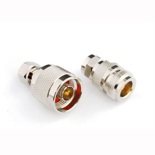N-F adapter Kit N to F 2 type (N male to F male;N female to F male) RF Adapter