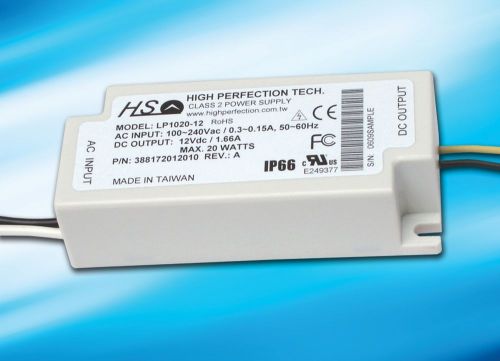 LP1020-36-ADJ HS High Perfection Tech Class 2 Power Supply LED Adjustable 18-36V