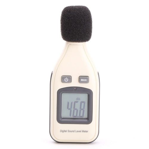 Mini Digital Decibel Audio Sound Noise Level Meter Tester Monitor 30~130+/-1.5dB