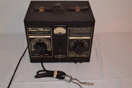 Vintage Sensi Meter Model 10 B Sensitivity Video Amp / Picture Tube Tester