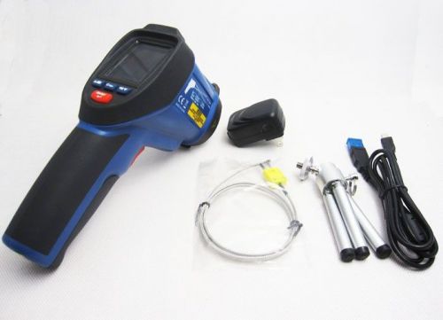 Cem dt-9860 dual laser ir infrared video thermometer(-50~1000?c/-58~1832?f) for sale
