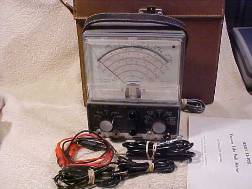 Micronta vacuum tube volt meter model 22-025 for sale