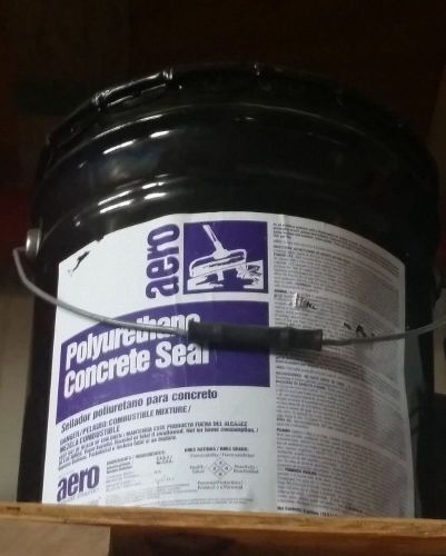 Polyurethane concrete floor seal - 5 gallons - free shipping for sale