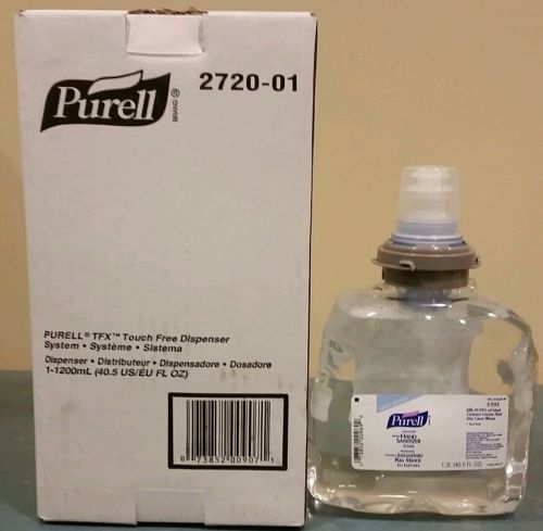 NEW GOJO / Purell 2720-01TFX Touch Free Dispenser Kit  w/ 5392 40.5 FL Oz Refill