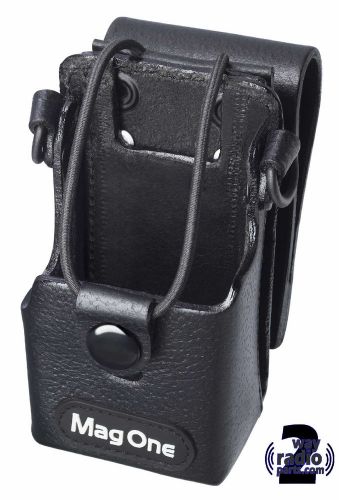 Motorola mag one bpr40 - leather holster &amp; belt loop for sale