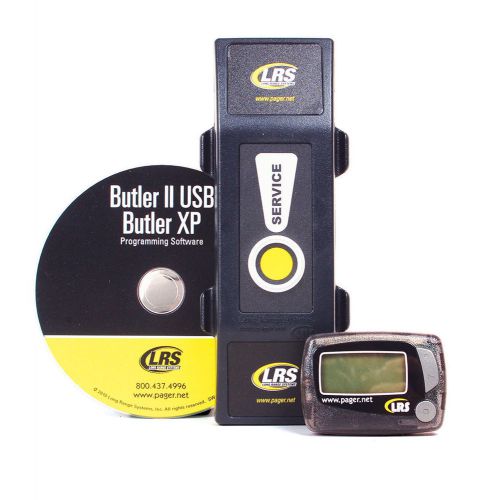Lrs butler xp system with 1 pager/1 push-button device for sale
