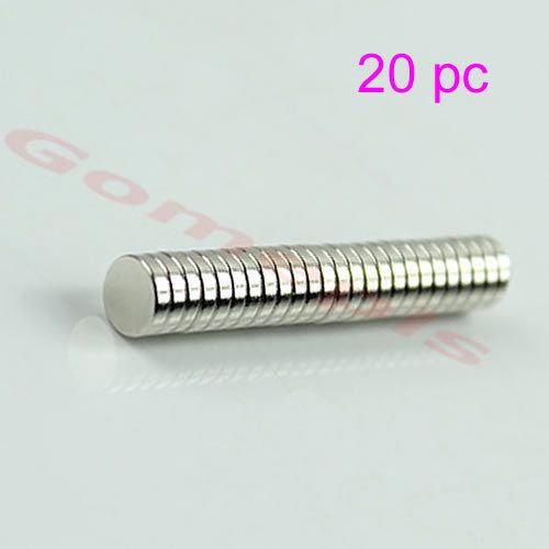 20Pcs 12mm x 3mm Super Strong Disc Rare Earth Neodymium Magnet Magnets N35 New