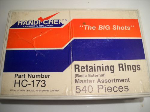 MEDALIST REIN LEITZKE HANDI CHECK HC-173 EXTERNAL RETAINING RING KIT (540 pc)
