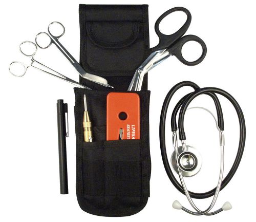 New emt/ems paramedic fire/rescue deluxe tool kit w/ stethoscope penlight &amp; more for sale