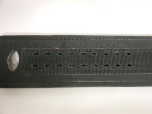 Uncle Mike&#039;s Duty Belt, 9208-1, MIRAGE stitching ON TOP &amp; Hidden Hook Closure