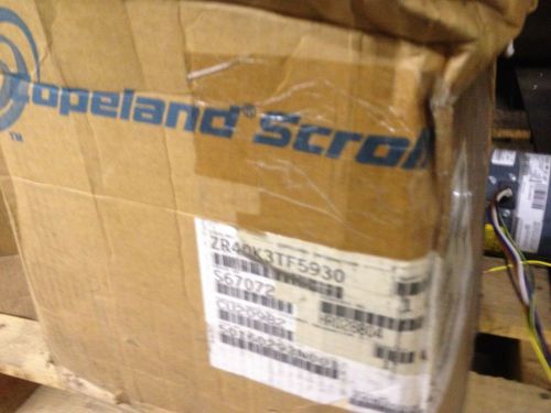 Copeland scroll compressor zr40k3tf5930 3 ton for sale