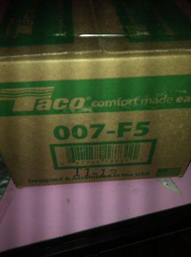 TACO 007-F5-CAST IRON CIRCULATOR  NEW IN BOX-