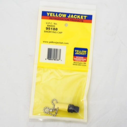 Yellow Jacket 95188 Shorting Cap for Umbilical Cord