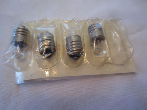 Lot of 4 Philips 222 GE222 2.25V 0.25A Miniature Lamps Light Bulbs