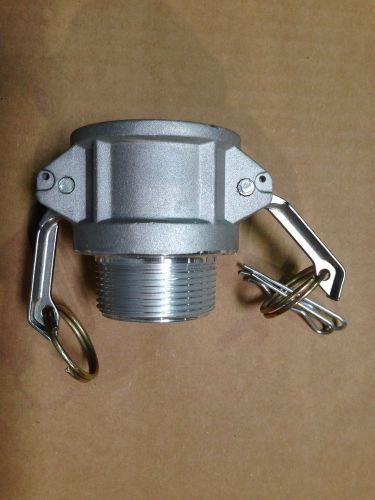 Part b 125 size 1 1/4&#034; aluminium camlock coupling female x male pipe threads new for sale