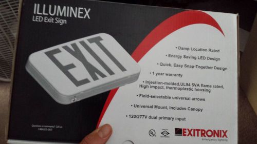 Illuminex LED Exit Sign Brand New
