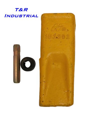 1u3302 cat style standard chisel digging tooth w/pin &amp; retainer for sale