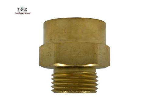 Fire hydrant brass adapter 1&#034; npt(f) x 3/4&#034; gh(m) for sale
