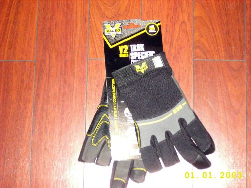 Valeo mechanics utility gloves large gray/black v2 series task specific for sale