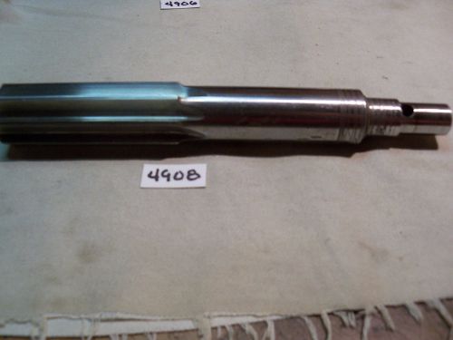 (#4908) used machinist .998 inch straight shank shop made stubby reamer for sale