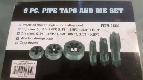 6 piece pipe taps and die set - excellent condition! for sale